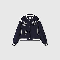 Gap 盖璞 女士纯棉撞色棒球服外套 872711