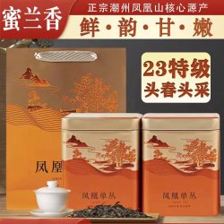 寅伯茶坊潮州凤凰老枞特级蜜兰香23头春新茶56克