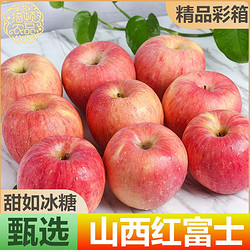 猗顿农品 山西红富士苹果 净重2.3kg
