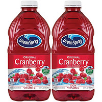 优鲜沛 蔓越莓汁原味 Ocean Spray Cranberry Juice Classic 蔓越莓汁1.89L