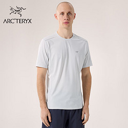 ARC'TERYX 始祖鸟 ARC’TERYX始祖鸟 MOTUS CREW SS 透气 男子 速干短袖T恤 Atmos Heather/原子灰 L