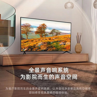 Xiaomi 小米 55英寸 2024款 4K 超高清远场语音全面屏 液晶电视