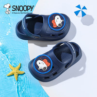 SNOOPY史努比童鞋儿童洞洞鞋男女童花园鞋卡通四季家居拖鞋3943
