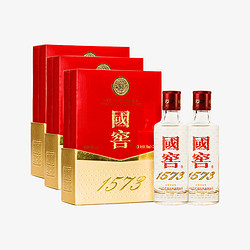 国窖1573 52%vol 浓香型白酒 50ml*2*3