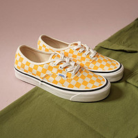 VANS 范斯 官方 Authentic 44 DX黄白棋盘格柠檬安纳海姆帆布鞋