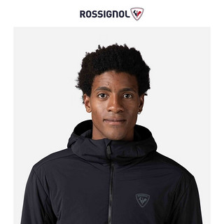 ROSSIGNOL卢西诺男款滑雪夹克中间层PRIMALOFT保暖舒适滑雪服外套 黑色 L