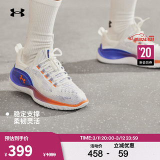 安德玛 UNDERARMOUR）春夏Flow Dynamic女子运动训练鞋3026107 白色100 39