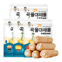 乐曦 韩国进口乐曦奶酪味谷物棒零食五谷棒宝宝磨牙棒饼干80g食品米饼