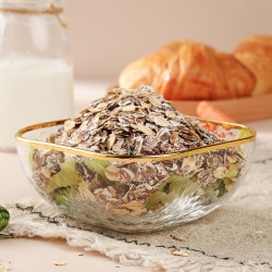 88vipseamild西麦高纤黑麦燕麦片1000g1袋即食营养早餐饱腹冲饮