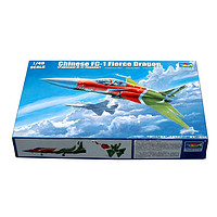 TRUMPETER 小号手 1/48中国FC1枭龙JF17雷电战斗机军事拼装飞机航模型02815