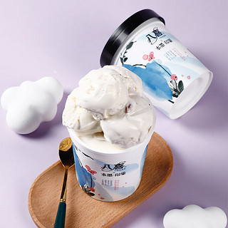 八喜冰淇淋 水墨印象系列  牛乳红豆口味 283g*1杯 冰淇淋  雪糕冷饮