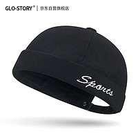 GLO-STORY文艺唐帽男女潮流嘻哈地主帽无檐瓜皮帽 MMZ834008