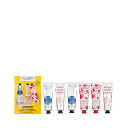 L'OCCITANE 欧舒丹 护手霜套装组合（乳木果 30ml*2+玫瑰 30ml*2+樱花 30ml*2）