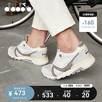 Diadora迪亚多纳复古休闲鞋男女同款透气防滑增高运动跑鞋N9000 灰色/75039 40