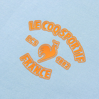 乐卡克乐卡克法国公鸡2024春季女子针织舒适短袖T恤L241WCNA0314 天空蓝色 XL