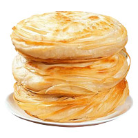 潼记馋嘴酥 潼关千层饼胚 1kg(100gx10个)