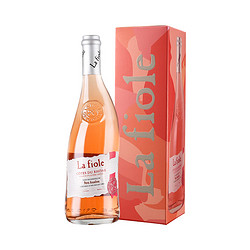 la fiole 芙华 法国芙华歪脖子隆河桃红葡萄酒单支礼盒装750ml