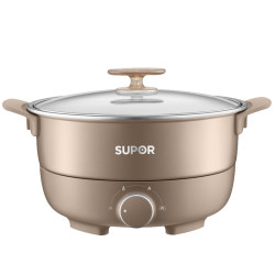 苏泊尔 电火锅分体式电火火锅锅家用电煮锅可拆洗多功能炖煮电热锅