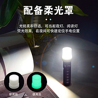 雷明兔 EDC01手电筒强光 120流明 迷你便携EDC家用迷你小手电