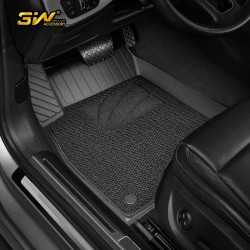 3w适用奥迪新a4l专车专用tpe汽车脚垫美尼斯毯面1724款京配