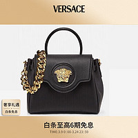 VERSACE 范思哲 女士小号单肩斜挎手提包黑色  礼物 送女友