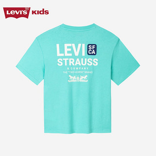 Levi's李维斯童装24夏季新款男童纯棉短袖T恤儿童休闲上衣