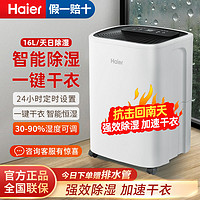 Haier 海尔 除湿机家用23年新款卧室除湿器吸湿干燥防潮湿抽湿机CF16-KCE