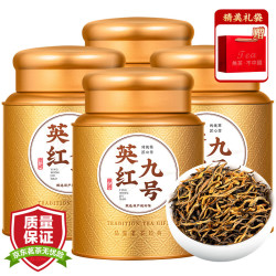 魏茶师 茶叶特级正宗特级英红九号浓香型红茶送长辈老师精美礼罐装500g