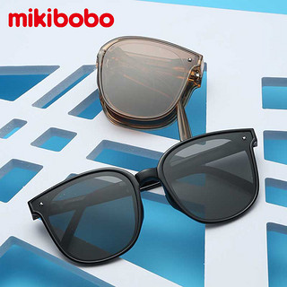 mikibobo 亲子太阳眼镜儿童墨镜男童女孩折叠高级感品牌