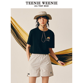 TeenieWeenie小熊奥莱卡通T恤女夏季女韩版时尚休闲款短袖t恤