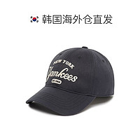 MLB 韩国直邮MLB 字母刺绣款学院棒球帽男女同款3ACPL033N系列