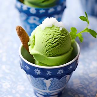 初透抹茶冰淇淋意式gelato冰淇淋抹茶鲜奶冰淇淋大盒装1.2kg 浓厚抹茶冰淇淋【1盒】