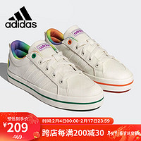 阿迪达斯 （adidas）阿迪达斯男女鞋休闲潮流舒适运动便捷透气小白鞋低帮运动鞋GZ0814