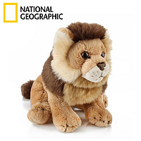 国家地理 仿真野生动物玩偶 6"雄狮儿童毛绒玩具男女孩生日礼物