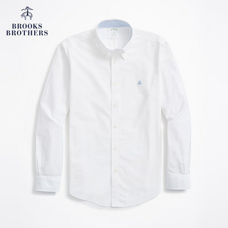 布克兄弟（BrooksBrothers）男士免烫时尚纯色长袖休闲衬衫