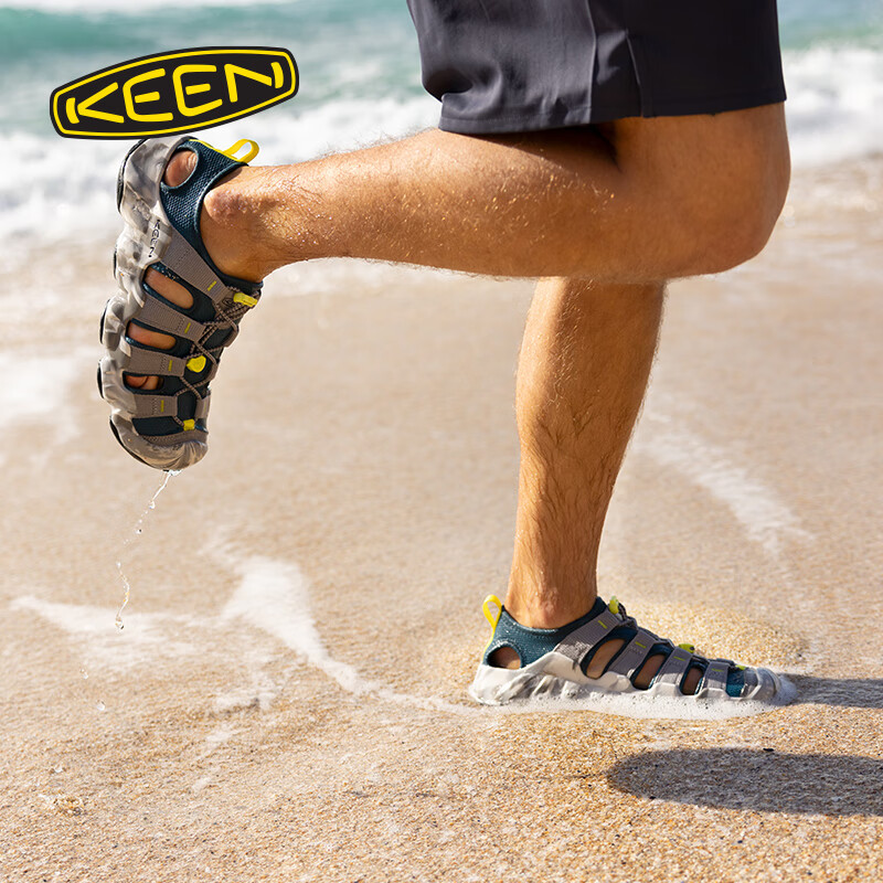 希少色　KEEN HYPERPORT H2 1029113 グレーブルーグリーン 2024 ファッション 希少色 KEEN HYPERPORT H2 1029113 グレー