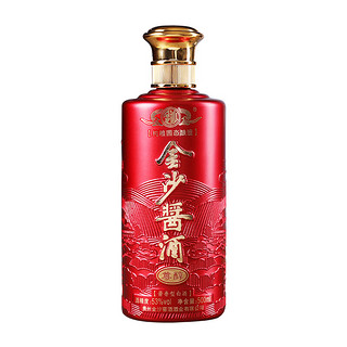 JINSHA 金沙 回沙酒 尊淳  贵州酱香型白酒 酱香型酒 53度 500mL 1盒