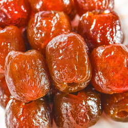 巨壳无核蜜枣500g2袋阿胶蜜枣红枣大枣蜜饯果干特产办公休闲零食