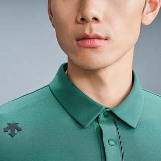 DESCENTEGOLF 迪桑特高尔夫PRO系列男士短袖POLO衫夏季 DT-DARK TEAL M (170/92A)