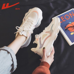 回力跑鞋_warrior 回力 女鞋运动鞋女春夏季ins潮流轻便网面休闲鞋女