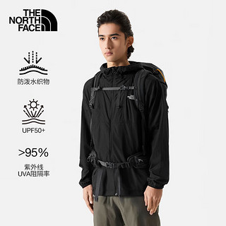 The North Face24春夏北面皮肤衣男款户外舒适透气防泼水UPF50+防晒衣8BA6 JK3 S