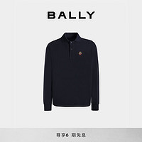 BALLY巴利【】24春夏深蓝色棉质男士POLO衫6308196 深蓝色 XS