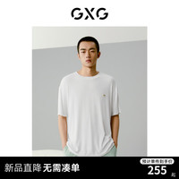 GXG 圆领T恤套装 白色 170/M 男士家居服