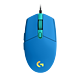 logitech 罗技 G） 鼠标 G102二代 蓝色