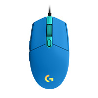 logitech 罗技 G） 鼠标 G102二代 蓝色