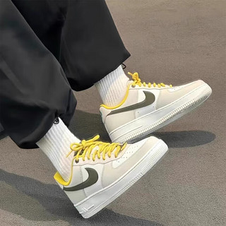 耐克（NIKE）男鞋 春季AF1空军一号运动鞋潮流时尚舒适透气低帮休闲鞋 FV3628-031 41