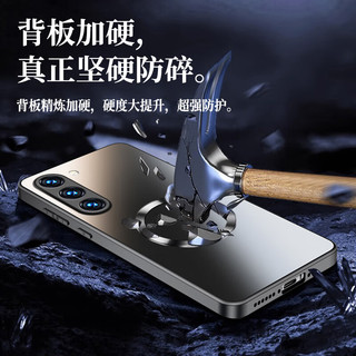 奶小鸭 【AG磨砂】适用三星s23手机壳 s23保护套磁吸充电超薄磨砂全包防摔男女款 暗夜绿 【暗夜绿】磁吸充电丨AG磨砂