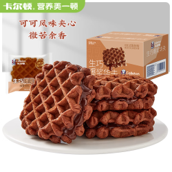 Calleton 卡尔顿 爆浆生巧华夫 430g *1箱