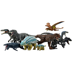 TAKARA TOMY 多美 TOMY多美卡安利亚侏罗纪世界仿真恐龙动物模型玩具迅猛龙沧龙暴龙