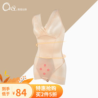 奥维丝丽连体塑身衣收肚子提臀塑身衣穿衣显瘦塑身衣 塑肤 L